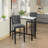Alecsandra Upholstered Counter Stool
