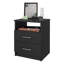 Table de chevet, deux tiroirs, une tablette-780176647