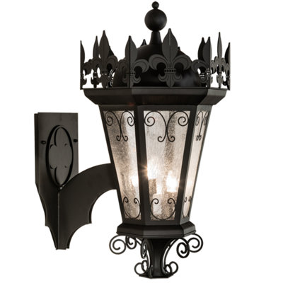 Tianna Steel Armed Sconce