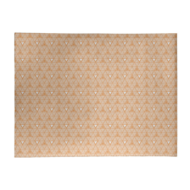 Chenille Geometric Indoor Rug, Rectangle 4' x 6'