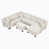 Velours blanc est en rupture de stock