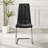 Scottsmoor Modern High Gloss Halo 6 Seater Dining Table Set with Luxury Faux Leather Dining Chairs-41866424-80764348