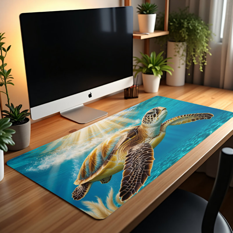 Polyester Desk Pad, 23.6x13.8