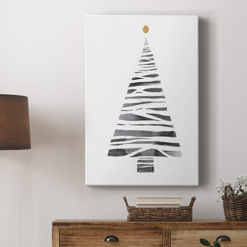 Christmas Tree I -Custom Wrapped Gallery Cavas, 60" H x 40" W