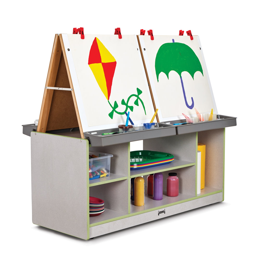 Rainbow Accents® 4 Station Art Center Jonti-Craft 