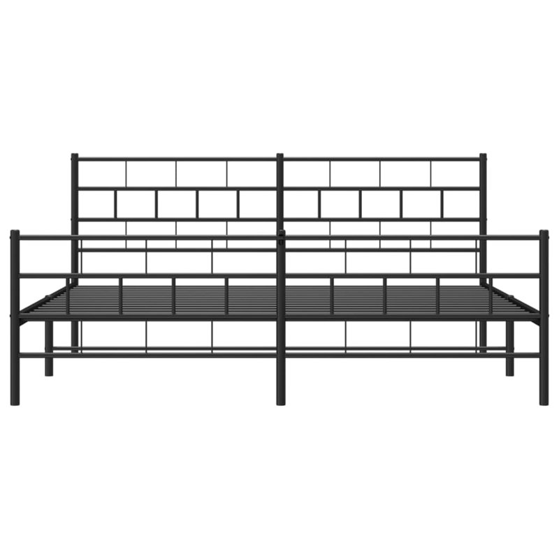Metal Bed, 200 x 200 cm