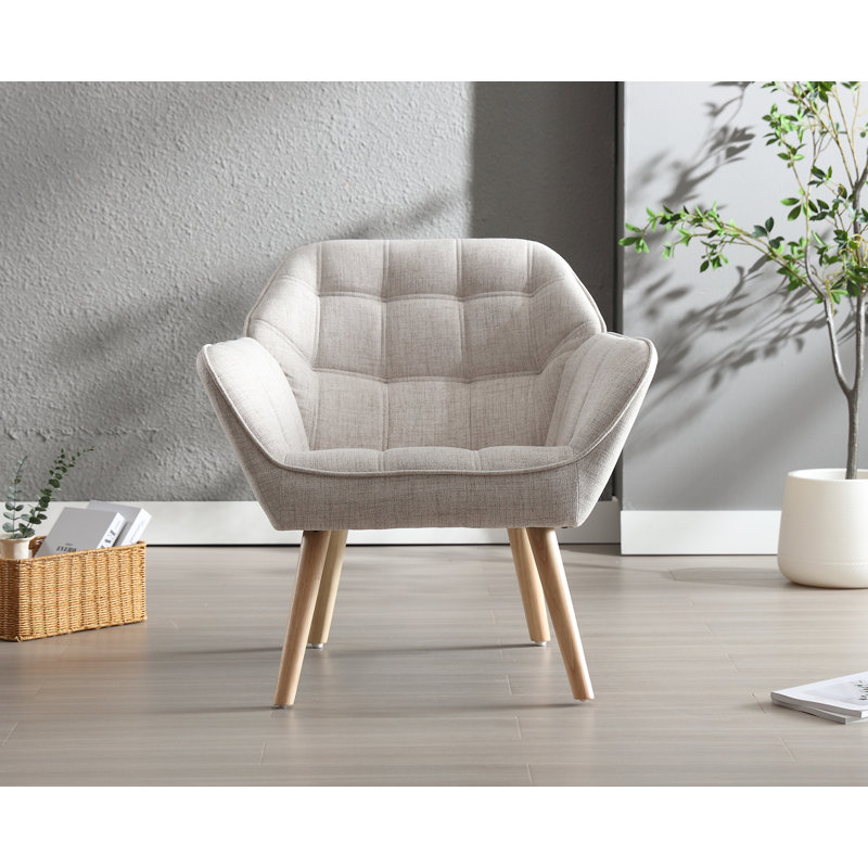 Booneville Upholstered Armchair, Beige