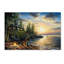 « summer nights », reproduction d’impression sur toile tendue-32717264