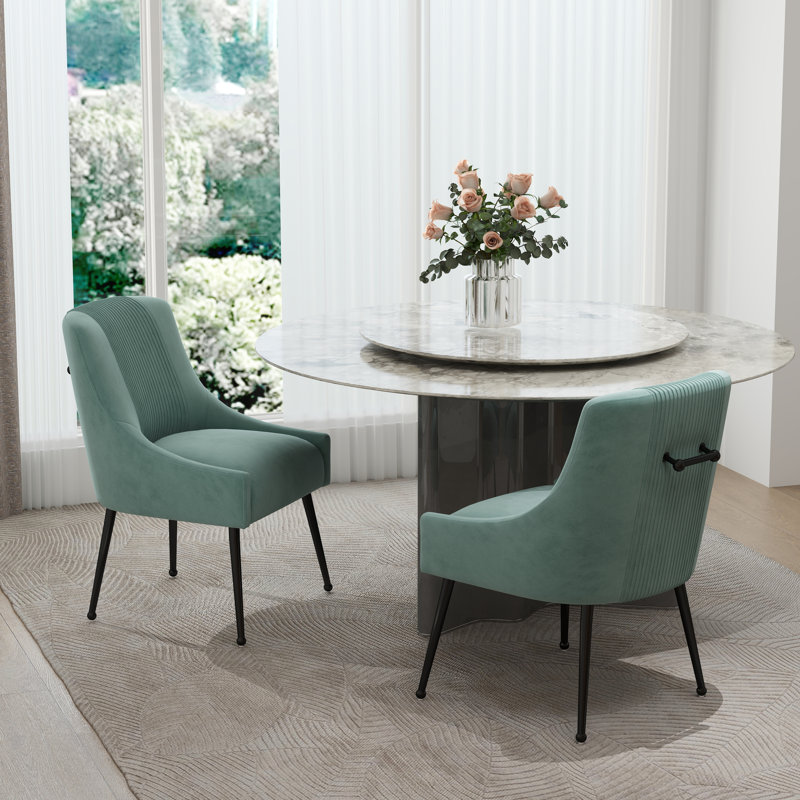 Chaise d'appoint Dinnington, Vert