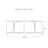 Modern Sideboard Cabinet With 4 Doors, 4 Drawers