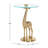 Tihomir Glass Top End Table-1050787488