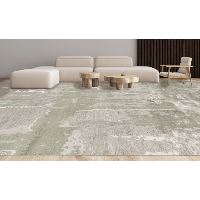 Abstract Area Rug, Rectangle 10' x 14'