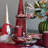Alyda Aluminum and Nickel Plated Tiered Stand