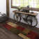 Beunka Tan/Red Modern Geometric Area Rug