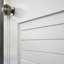 Porte à dalle en bois apprêté à 2 panneaux 80 po-85851452