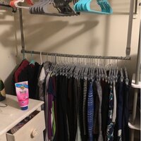 Kim I Double – Closet Hanging Rod | Hanging Rod Closet