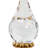 9" Long Acrylic Drop with Polyester Tassel Hanging Ornaments - Set of 12 - Clear/Silver