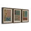 Nouveau Decorative X - Ensemble de 3 peintures sur toiles encadrées-1487990059-1487990063