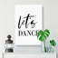Let's Dance - Wrapped Canvas-64025791