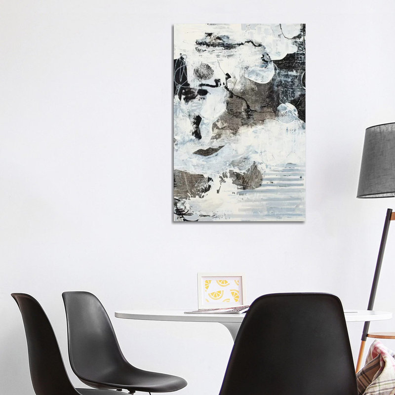 «Finding Way» par Ulyana Stebelska - peinture sur toile tendue, H 40 po x l 26 po x P 1,5 po