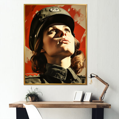 Propagande de guerre - art mural militaire