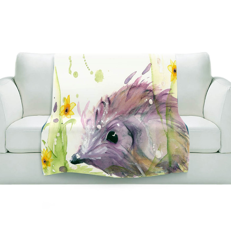 Hand Woven Throw Blanket, 68" x 80"