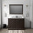 Dukes 48 in. W x 22 in. D Double Bath Vanity, Faucet Set, & 46 in. Mirror-112873892-74095227