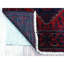 Tapis de couloir à motif de médaillons afghans en laine nouée à la main rouge profond et saturé 2 pi 8 po x 9 pi 6 po 51B6FF954D824D82B76FCD45D44FC0A1