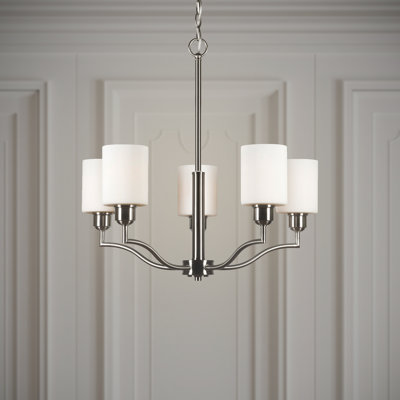 Lustre classique/traditionnel ombré 5 lumières Hadrian