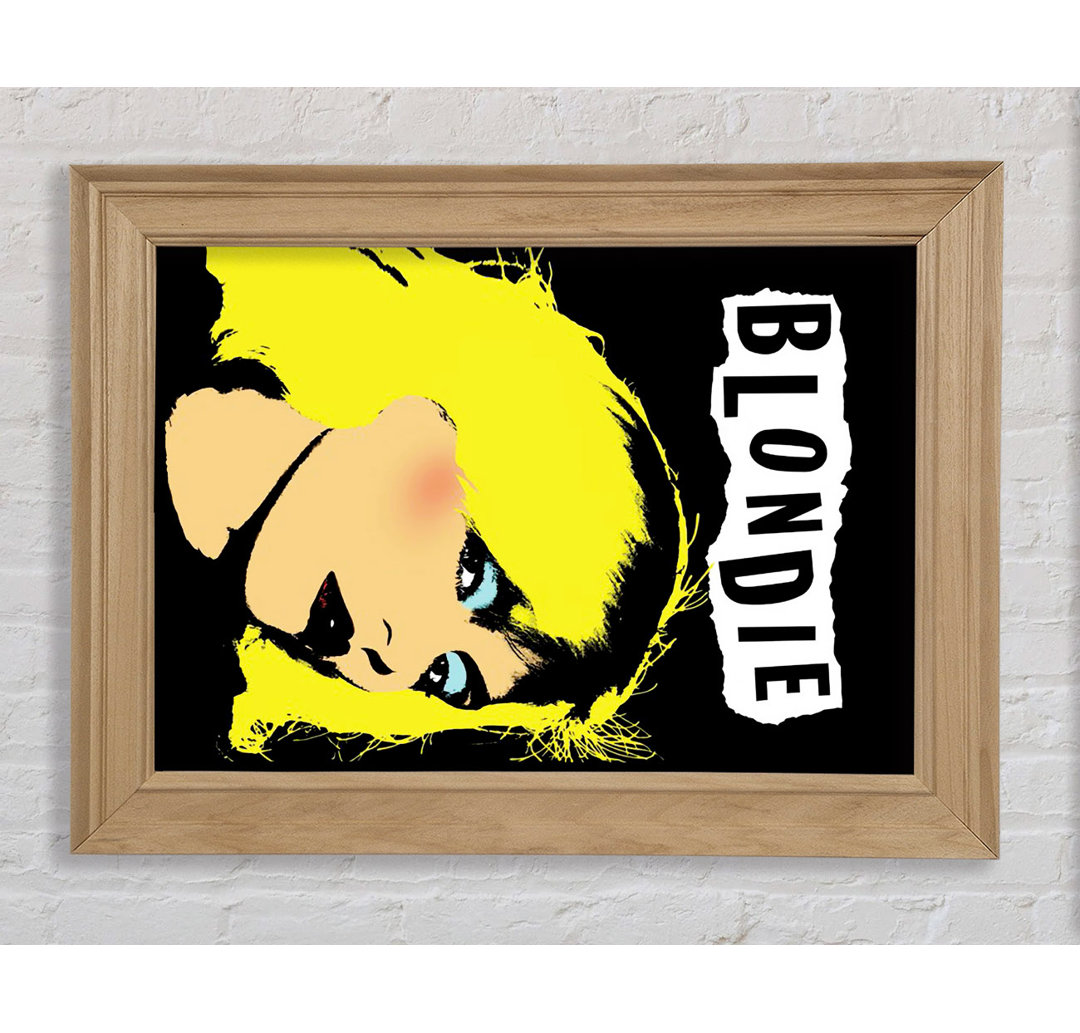 Blondie - Einzelner Bilderrahmen Kunstdrucke