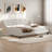 Modern Daybed With Tufted Button And Solid Legs-478641534