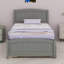 Lit plateforme avec lit gigogne-266669066