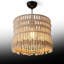 Luminaire suspendu en macramé tissé The Terra