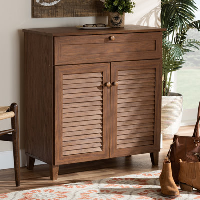 12 Pair Shoe Storage Cabinet
