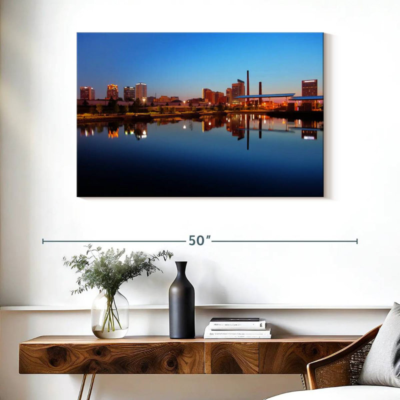 Nicci Birmingham Skyline, H 26 po x l 39 po