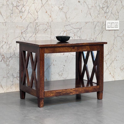 Belmont X-frame Chestnut Coffee Table
