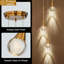 Luminaire suspendu DEL en verre grainé Vlera-804742266