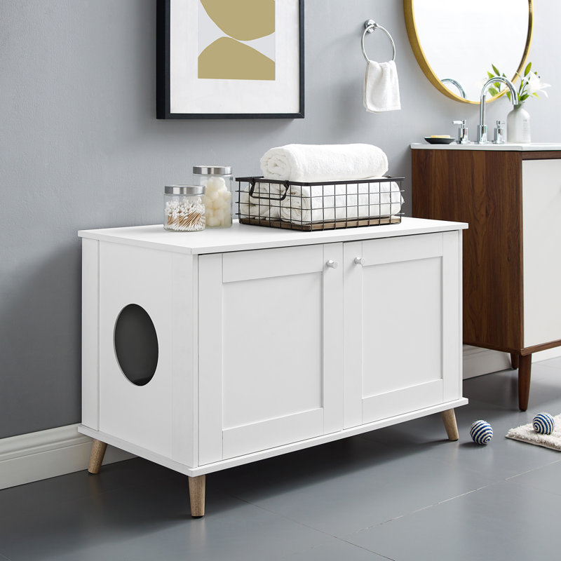 24" Becky Litter Box Enclosure End Table