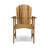 Outdoor Weather Resistant Acacia Wood Adirondack Dining Chairs (Set Of 2)-1329651653