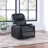 Neruda Upholstered Power Lift Massage Recliner Black-1858098516
