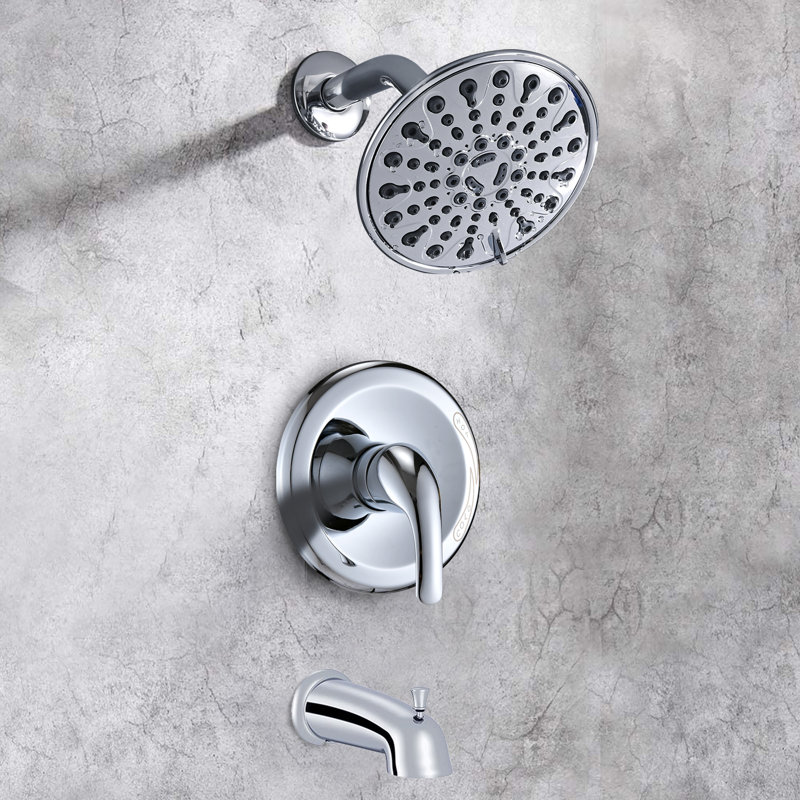 Robinet de douche à pluie avec soupape brute