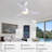 42''/52'' Standard Dimmable Ceiling Fan With Light Kit-1491363333