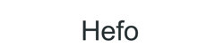 Hefo logo