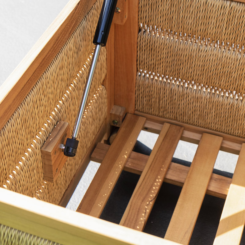 Cotesfield Teak Wood Outdoor Deck Box