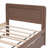Twin Size Platform Bed Frame with Trundle-1225100196-1225100203