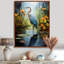Décoration murale Lason Heron Silent Waters Pointillism I - Heron-1352194229-1400335182