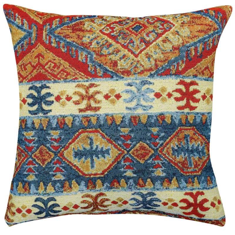 Geometric Cushion, 43x43cm, Synthetic filled