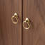 Armoire d'entrée moderne en noyer noir moderne