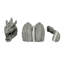 Animals Weather Resistant UV Resistant Plastic Garden Statue