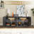 Ebern Designs 64" Vertical-Striped 4-Door Sideboard-1180795830